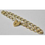 A 9ct Gold Vintage Charm Bracelet, 12.6gms.