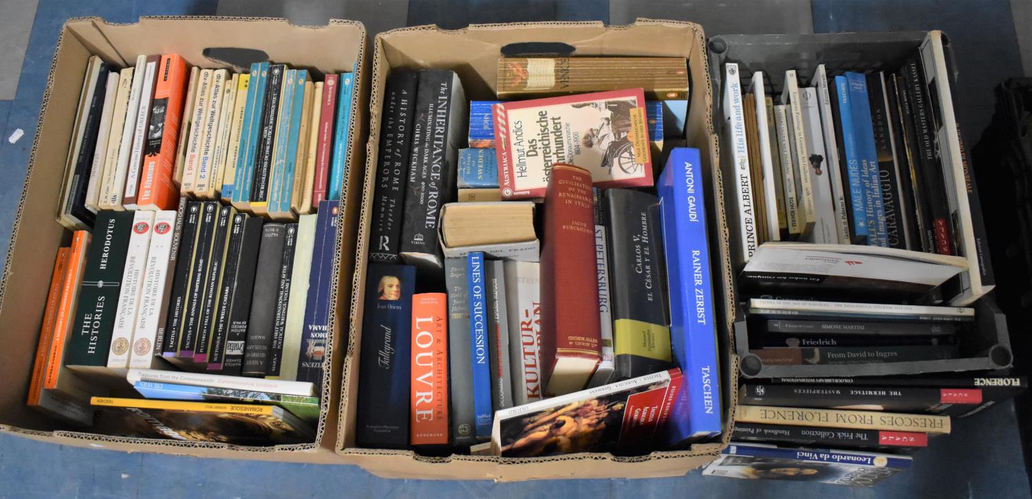 A Three Boxes of of Hardback and Paperback Books on Art and History, Painting and Galleries - Image 2 of 2