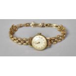 A 9ct Gold Hefik Ladies Wrist Watch with Incabloc Movement, Birmingham Hallmark. Gross Weight 17gms
