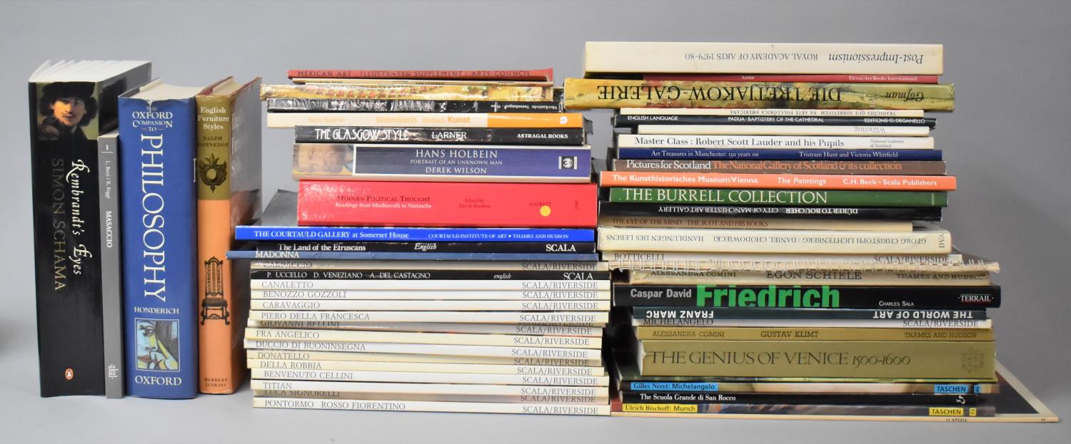 A Large Collection of Various Hardback Coffee Table Books on Art and Artists