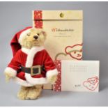 A Limited Edition Steiff Bear, Christmas Teddy Bear (Weihnachtsbar), no. 646/2000, Complete with