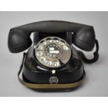 A Belgian Telephone by Bell Telephone Company with Brass Loop Carrying Handle.