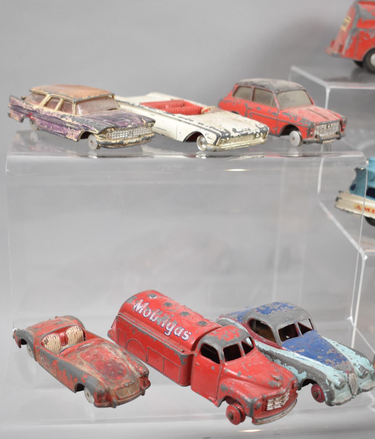 A Collection of Vintage Playworn Dinky and Corgi Diecast Toys etc - Image 2 of 4