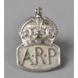 A Silver ARP Badge, London 1938