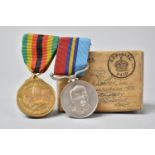 A Pair of Medal Awarded to 166 Corporal E H Harrison, Zimbabwe Independence