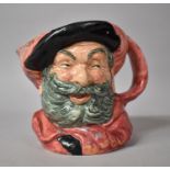 A Royal Doulton Character Jug, Falstaff with Beatles Related Note Fixed Under