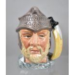 A Small Royal Doulton Gladiator Character Jug, 11cm high