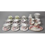 A Collection of Various Royal Albert Coffee Wares to Comprise Dainty Dina Jennie Pattern and