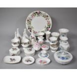 A Collection of Various Wedgwood China to Comprise Fourteen Pieces of Hathaway Rose, Five Pieces