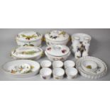 A Collection of Various Royal Worcester Evesham to Oven Dinnerwares to Include Lidded Tureens, Pots,
