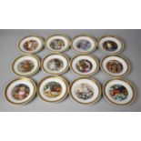 A Collection of Twelve Royal Copenhagen Hans Christian Andersen's Plates