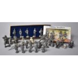 A Collection of Cast Metal Soldiers, Animal and Other Figures