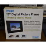 A 15" Digital Picture Frame by Imagin