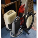 A Collection of Vacuum Cleaners, Dehumidifier, Electric Heater