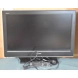 A Sony Bravia 31" Flat screen TV with Remote
