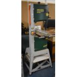 A Record Power BS300 Bandsaw, Working but Requires New Driving Belt
