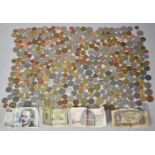 A Collection of Foreign Coins and Bank Notes
