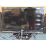 A Sony Bravia 40" TV with Remote