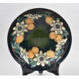 A Modern Moorcroft Bowl Decorated with Lemons, Printed and Handwritten Marks to Base for J H 1997,