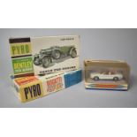 A Boxed Dinky 1969 Triumph Stag and Two Pyro Car Kits