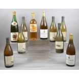 A Collection of Ten Bottles of White Wine to include Burgundy, Sauvignon Blanc Etc