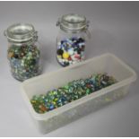 A Large Quantity of Large and Small Marbles, Various Ages