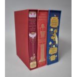 Three Folio Society Books, The Blue Fairy Book, Hans Andersen and Perrault Fairy Tales