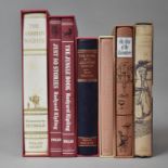 A Collection of Six Folio Society Books to Include Arabian Nights, Jungle Book, Diary of a Country