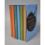 A Cased Set of Six Roald Dahl Folio Society Books