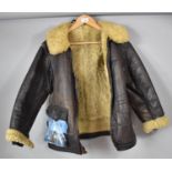 A WWII American Sheepskin Flying Jacket, Some Condition Issues