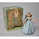 A Vintage Novelty Mechanical Fairy Queen, Model no.9/16, Given Christmas 1953, with Original Box but