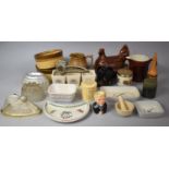 A Collection of Kitchenware to Include Portmeirion Items, Egg Crock, Jelly Moulds, Jugs etc