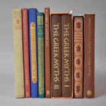 A Collection of Various Folio Society Books to Include Greek Myths, Journal of a Country Curate, The