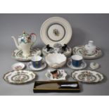 A Collection of Various Ceramics to comprise Royal Cauldon Victoria Pattern Coffee pot, Royal