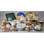 A Collection of Ceramics to Include Snake Charming Plate, Wade, Royal Winton Toast Rack (AF), Ginger