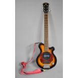 A Pignose Six String Miniature Guitar with In Built Amp