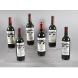 Six Bottles of Tanners Claret