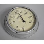 A Vintage Circular Wall Hanging Rototherm Thermometer, 27cm Diameter