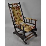 An Early 20th Century American Rocking Chair