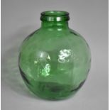 A Modern Viresa Green Glass Carboy, 36cm high