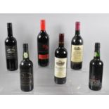 Six Bottles of Mixed Wines and Ports