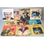 A Collection of 33rpm Records to Include Johnny Cash, John Denver, Jim Reeves etc