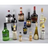 A Collection of Various Liqueurs, Angustura Bitters etc