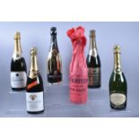 Six Bottles of Sparkling Wines to Include Lanson Champagne