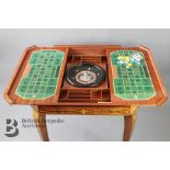 Italian Notturno Intarsio Sorrento Multi-Layered Games Table