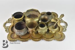 Quantity of 18th and 19th Century Islamic Metalware