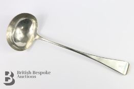 Georgian Silver Punch Ladle