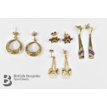 Miscellaneous 9ct Gold Ear Studs