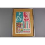 Sir Eduardo Paolozzi b. (1967-2000) Scottish CBE RA Screen-print