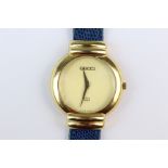 Lady's Gucci Gold Plated Wrist Watch